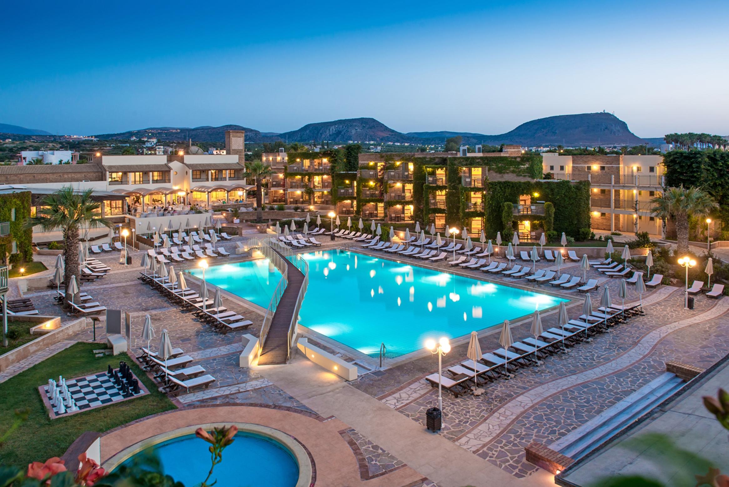 Bella Beach Hotel Hersonissos  Bagian luar foto